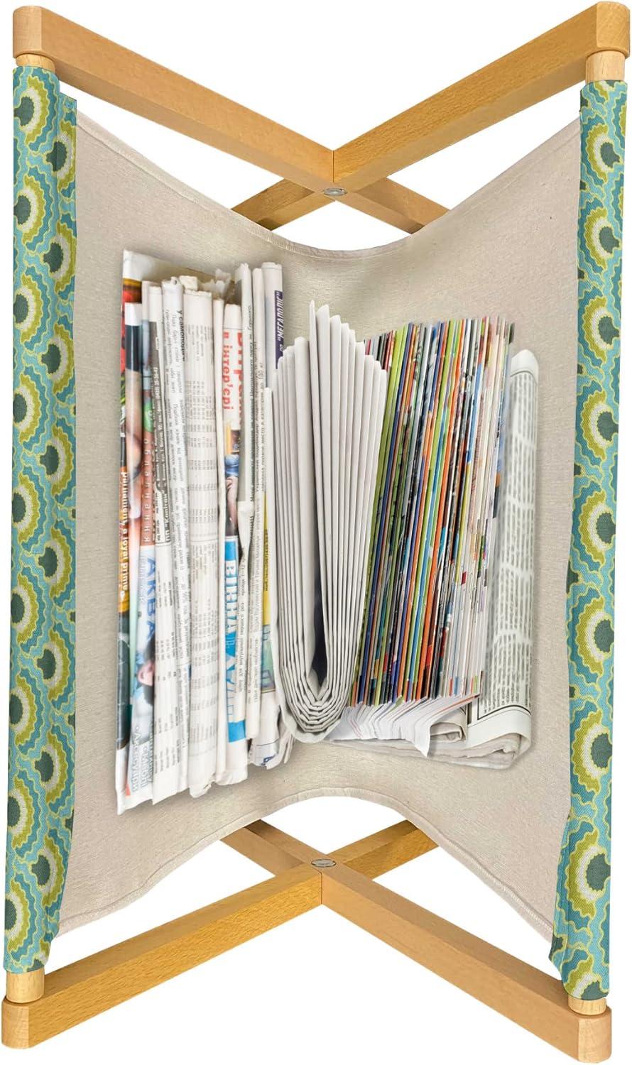 imageAmbesonne Valentines Day Magazine and Book Holder Abstract Hearts Lollipops Rhythmic Romance Illustration Floor Rack Decor for Interior of Home amp Office 22 x 19 Vermilion PearlGrey Teal Seafoam