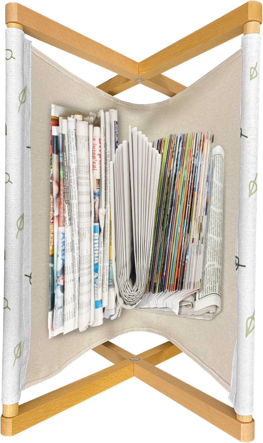 imageAmbesonne Valentines Day Magazine and Book Holder Abstract Hearts Lollipops Rhythmic Romance Illustration Floor Rack Decor for Interior of Home amp Office 22 x 19 Vermilion PearlGreen