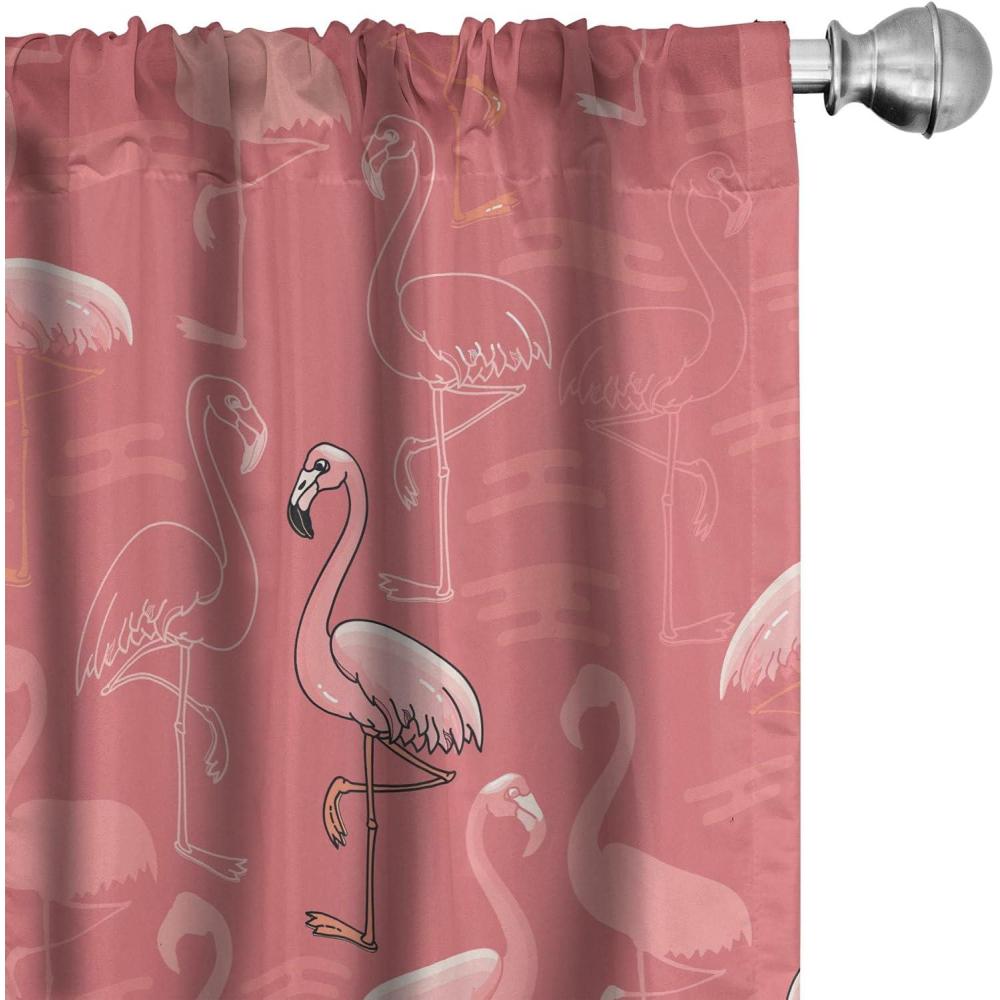 imageAmbesonne Garden Scene Curtains Soft Tones Flowers Boho Pattern Springtime Inspired Neutral Art Window Treatments 2 Panel Set for Living Room Bedroom Pair of 28 x 95 Lavender Blue Warm TaupePastel Pink Pale Pink