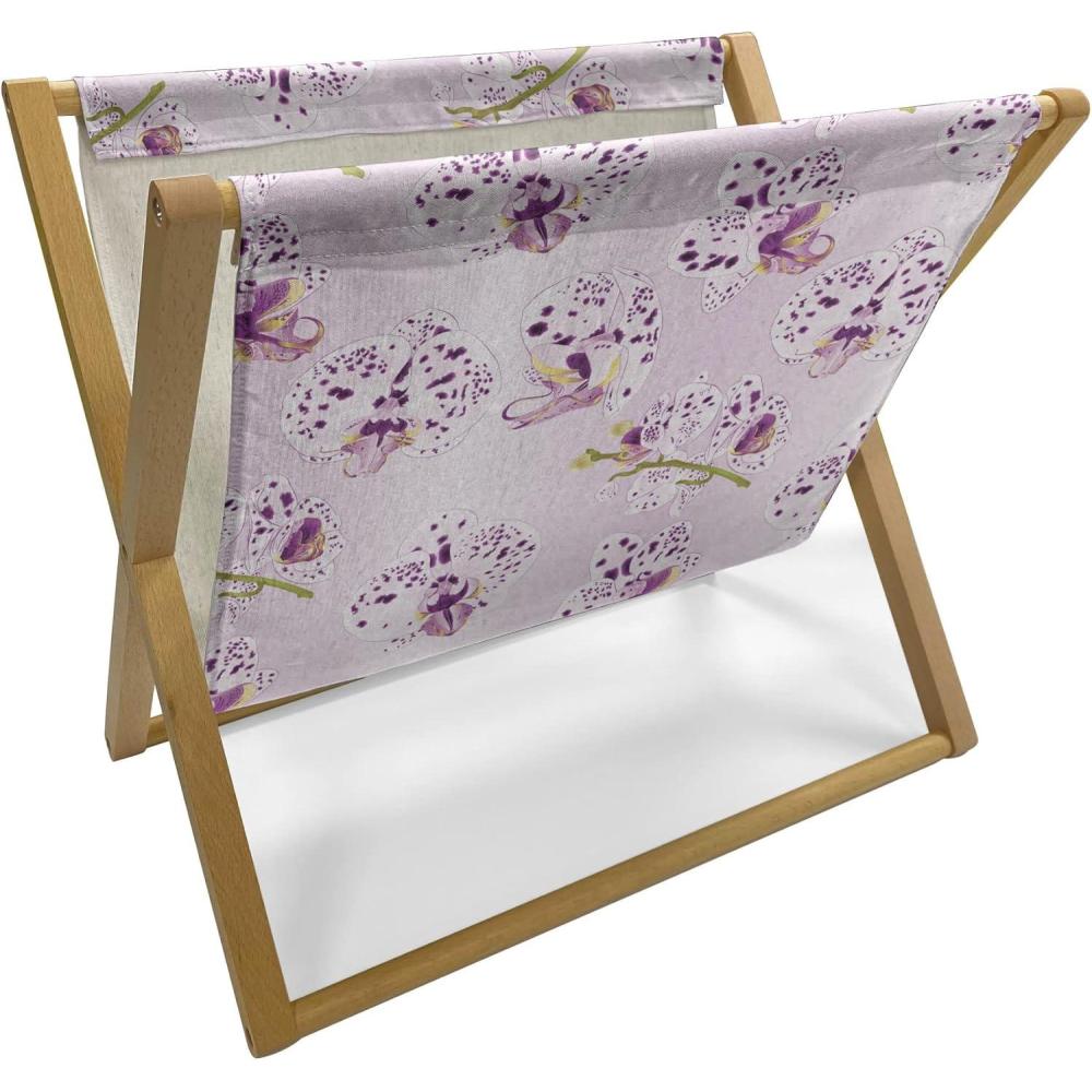 imageAmbesonne Romantic Magazine and Book Holder Valentines Day Pattern with Heart Shapes in Gradient Pastel Love Floor Rack Decor for Interior of Home amp Office 22 x 19 Coral Maroon and MagentaPale Pink Purple Green