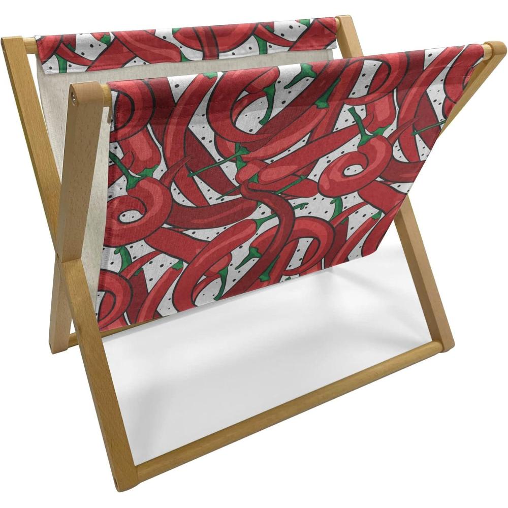 imageAmbesonne Rose Magazine and Book Holder Blossoming Romantic Valentines Day Themed Flowers Feminine Style Blooms Floor Rack Decor for Interior of Home amp Office 22 x 19 Magenta Peach and GreenVermilion Ruby Green