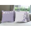 Ambesonne Chocolate Throw Pillow Cushion Case Pack of 4, Parquet Pattern in Wooden Style Geometric Design in Nature Inspired Art, Modern Accent Double-Sided Digital Printing, 20″, Brown Beige(Lilac Pale Purple)