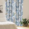 Ambesonne Ethnic Curtains, Abstract Boho Vibe Oriental Rhombus Motifs Grunge Design with Neutral Colors, Window Treatments 2 Panel Set for Living Room Bedroom, Pair of – 28″ x 63″, Seafoam Purpleblue(Purpleblue Dark Khaki)