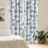 Ambesonne Ethnic Curtains, Abstract Boho Vibe Oriental Rhombus Motifs Grunge Design with Neutral Colors, Window Treatments 2 Panel Set for Living Room Bedroom, Pair of – 28″ x 63″, Seafoam Purpleblue(Pale Blue Off White)