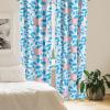 Ambesonne Ethnic Curtains, Abstract Boho Vibe Oriental Rhombus Motifs Grunge Design with Neutral Colors, Window Treatments 2 Panel Set for Living Room Bedroom, Pair of – 28″ x 63″, Seafoam Purpleblue(Azure Blue Salmon White)
