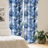 Ambesonne Ethnic Curtains, Abstract Boho Vibe Oriental Rhombus Motifs Grunge Design with Neutral Colors, Window Treatments 2 Panel Set for Living Room Bedroom, Pair of – 28″ x 63″, Seafoam Purpleblue(Cobalt Blue Pale Blue)