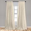 Ambesonne Floral Curtains, Flower Branches Blossoming in Minimalist Design Neutral Botanical, Window Treatments 2 Panel Set for Living Room Bedroom, Pair of – 28″ x 84″, Taupe Grey and Dark Blue Grey(Cream and Pale Sepia)