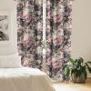 Ambesonne Garden Scene Curtains, Soft Tones Flowers Boho Pattern Springtime Inspired Neutral Art, Window Treatments 2 Panel Set for Living Room Bedroom, Pair of – 28″ x 95″, Lavender Blue Warm Taupe(Pale Yellow Pastel Pink)