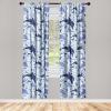 Ambesonne Garden Scene Curtains, Soft Tones Flowers Boho Pattern Springtime Inspired Neutral Art, Window Treatments 2 Panel Set for Living Room Bedroom, Pair of – 28″ x 95″, Lavender Blue Warm Taupe(Soft Blue Blue Violet)