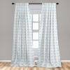 Ambesonne Garden Scene Curtains, Soft Tones Flowers Boho Pattern Springtime Inspired Neutral Art, Window Treatments 2 Panel Set for Living Room Bedroom, Pair of – 28″ x 95″, Lavender Blue Warm Taupe(Pale Azure Blue and Champagne)