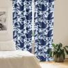 Ambesonne Garden Scene Curtains, Soft Tones Flowers Boho Pattern Springtime Inspired Neutral Art, Window Treatments 2 Panel Set for Living Room Bedroom, Pair of – 28″ x 95″, Lavender Blue Warm Taupe(Indigo and Pale Blue)