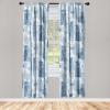 Ambesonne Garden Scene Curtains, Soft Tones Flowers Boho Pattern Springtime Inspired Neutral Art, Window Treatments 2 Panel Set for Living Room Bedroom, Pair of – 28″ x 95″, Lavender Blue Warm Taupe(Pale Blue and Dark Sky Blue)