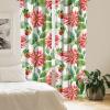 Ambesonne Garden Scene Curtains, Springtime Neutral Boho Pastel Colors Sketch Art of Minimalist Flowers Vintage, Window Treatments 2 Panel Set for Living Room Bedroom, Pair of – 28″ x 63″, Rose White(Dark Pink Fern Green)