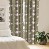 Ambesonne Garden Scene Curtains, Springtime Neutral Boho Pastel Colors Sketch Art of Minimalist Flowers Vintage, Window Treatments 2 Panel Set for Living Room Bedroom, Pair of – 28″ x 63″, Rose White(Khaki Soft Pink)