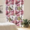 Ambesonne Garden Scene Curtains, Springtime Neutral Boho Pastel Colors Sketch Art of Minimalist Flowers Vintage, Window Treatments 2 Panel Set for Living Room Bedroom, Pair of – 28″ x 63″, Rose White(Pale Earth Yellow and Ruby)
