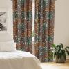 Ambesonne Garden Scene Curtains, Springtime Neutral Boho Pastel Colors Sketch Art of Minimalist Flowers Vintage, Window Treatments 2 Panel Set for Living Room Bedroom, Pair of – 28″ x 63″, Rose White(Dark Seafoam Maroon)