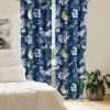 Ambesonne Garden Scene Curtains, Springtime Neutral Boho Pastel Colors Sketch Art of Minimalist Flowers Vintage, Window Treatments 2 Panel Set for Living Room Bedroom, Pair of – 28″ x 63″, Rose White(Dark Lavender Sea Blue)