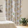 Ambesonne Garden Scene Curtains, Springtime Neutral Boho Pastel Colors Sketch Art of Minimalist Flowers Vintage, Window Treatments 2 Panel Set for Living Room Bedroom, Pair of – 28″ x 63″, Rose White(Dark Khaki White)
