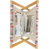 Ambesonne Hearts Magazine and Book Holder, Rhythmic Sponge Print Look Cutsy Valentines Romance Love, Floor Rack Decor for Interior of Home & Office, 22″ x 19″, Blush Pastel Pink(Dark Coral Ivory)