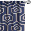 Navy Blue and Eggshell