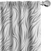 Charcoal Grey and White