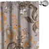 Ambesonne Garden Scene Curtains, Springtime Neutral Boho Pastel Colors Sketch Art of Minimalist Flowers Vintage, Window Treatments 2 Panel Set for Living Room Bedroom, Pair of – 28″ x 63″, Rose White(Purple Grey and Amber)