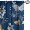 Ambesonne Garden Scene Curtains, Springtime Neutral Boho Pastel Colors Sketch Art of Minimalist Flowers Vintage, Window Treatments 2 Panel Set for Living Room Bedroom, Pair of – 28″ x 63″, Rose White(Dark Lavender Sea Blue)