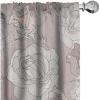 Ambesonne Garden Scene Curtains, Springtime Neutral Boho Pastel Colors Sketch Art of Minimalist Flowers Vintage, Window Treatments 2 Panel Set for Living Room Bedroom, Pair of – 28″ x 63″, Rose White(Pale Purpleblue and Eggshell)