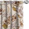 Ambesonne Garden Scene Curtains, Springtime Neutral Boho Pastel Colors Sketch Art of Minimalist Flowers Vintage, Window Treatments 2 Panel Set for Living Room Bedroom, Pair of – 28″ x 63″, Rose White(Pale Camel Fawn and Eggshell)