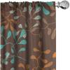 Ambesonne Garden Scene Curtains, Springtime Neutral Boho Pastel Colors Sketch Art of Minimalist Flowers Vintage, Window Treatments 2 Panel Set for Living Room Bedroom, Pair of – 28″ x 63″, Rose White(Dark Seafoam Maroon)