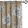 Ambesonne Garden Scene Curtains, Springtime Neutral Boho Pastel Colors Sketch Art of Minimalist Flowers Vintage, Window Treatments 2 Panel Set for Living Room Bedroom, Pair of – 28″ x 63″, Rose White(Dark Khaki White)