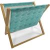 Turquoise and White