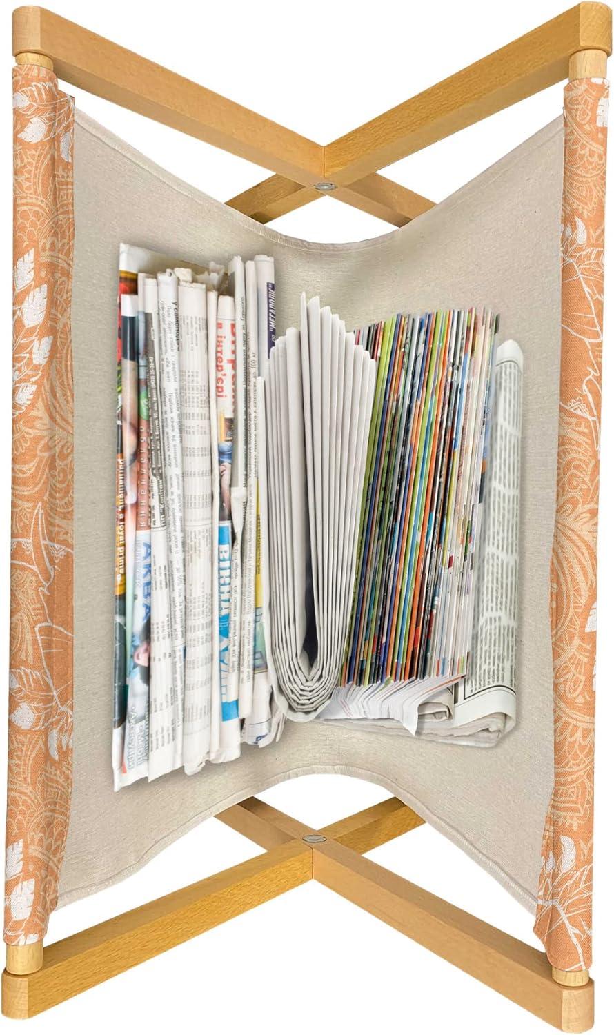 imageAmbesonne Hearts Magazine and Book Holder Bicycles and Heart and Romantic Scene Valentines Day Theme Floor Rack Decor for Interior of Home amp Office 22 x 19 Dark Grey and WhitePale Orange White