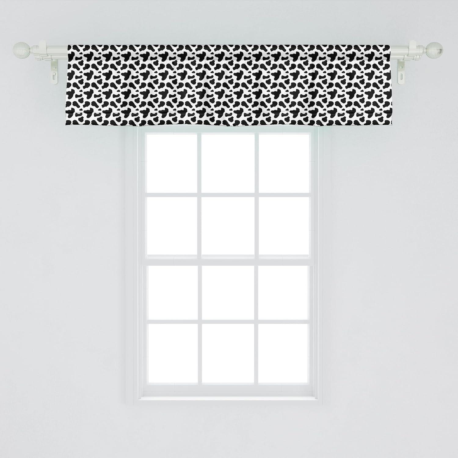 imageAmbesonne Lemons Window Valance Continuous Citrus Fruits Leaves Refreshing Cartoon Pattern Curtain Valance for Kitchen Bedroom Decor with Rod Pocket 54 X 18 Lime Green Earth YellowCharcoal Grey White