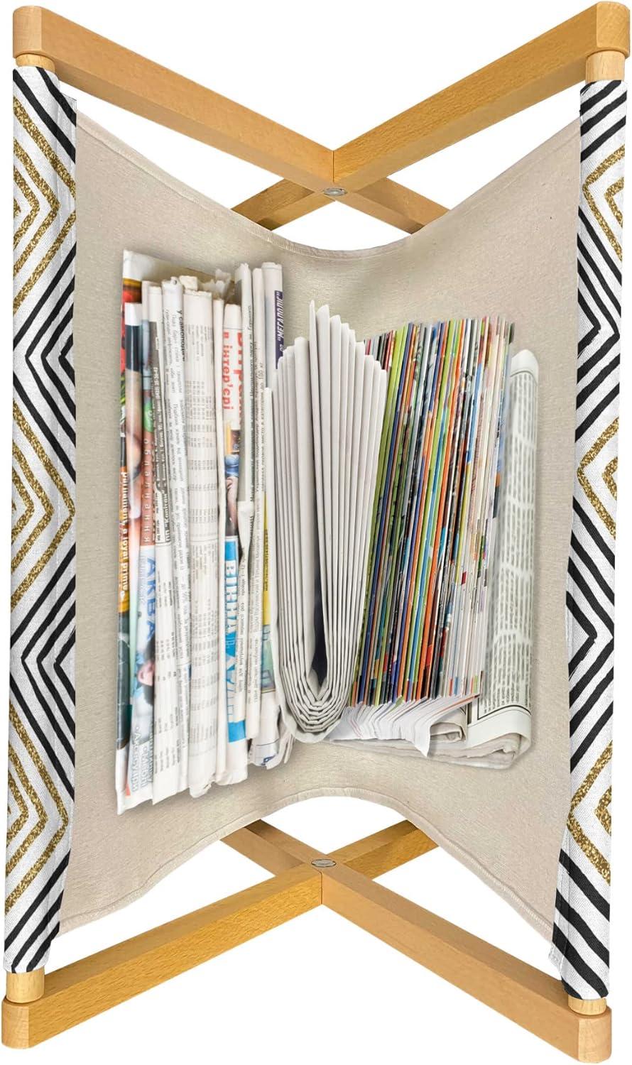 imageAmbesonne Orange Magazine and Book Holder Romantic Valentines Day Bridal Theme Hearts with Swirl Branches Image Floor Rack Decor for Interior of Home amp Office 22 x 19 Dark Brown VermilionBlack White Yellow