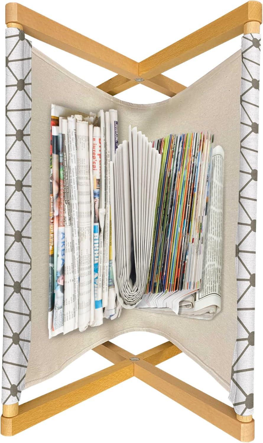 imageAmbesonne Orange Magazine and Book Holder Romantic Valentines Day Bridal Theme Hearts with Swirl Branches Image Floor Rack Decor for Interior of Home amp Office 22 x 19 Dark Brown VermilionSage Green and White