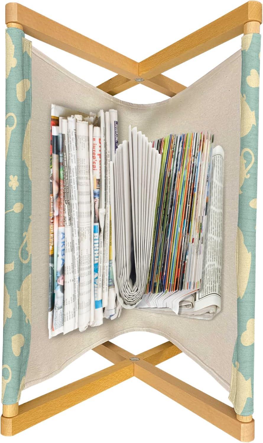 imageAmbesonne Orange Magazine and Book Holder Romantic Valentines Day Bridal Theme Hearts with Swirl Branches Image Floor Rack Decor for Interior of Home amp Office 22 x 19 Dark Brown VermilionPale Yellow Turquoise