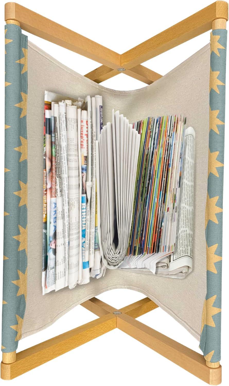 imageAmbesonne Orange Magazine and Book Holder Romantic Valentines Day Bridal Theme Hearts with Swirl Branches Image Floor Rack Decor for Interior of Home amp Office 22 x 19 Dark Brown VermilionApricot Mustard
