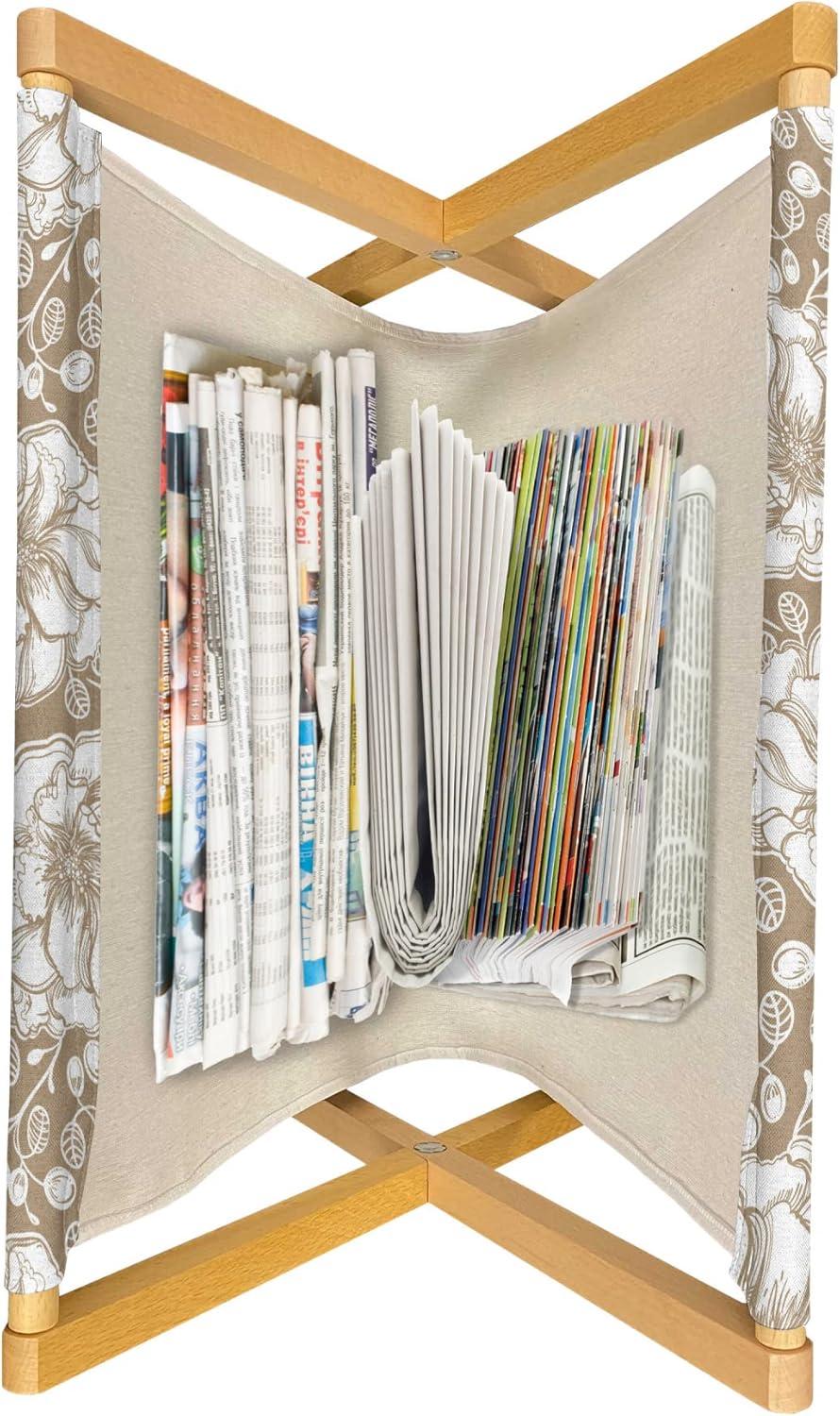imageAmbesonne Romantic Magazine and Book Holder Flowers Hearts Valentines Celebration Birthday Lovers Twiggy Branches Floor Rack Decor for Interior of Home amp Office 22 x 19 Coral Pale Peach PinkCamel White