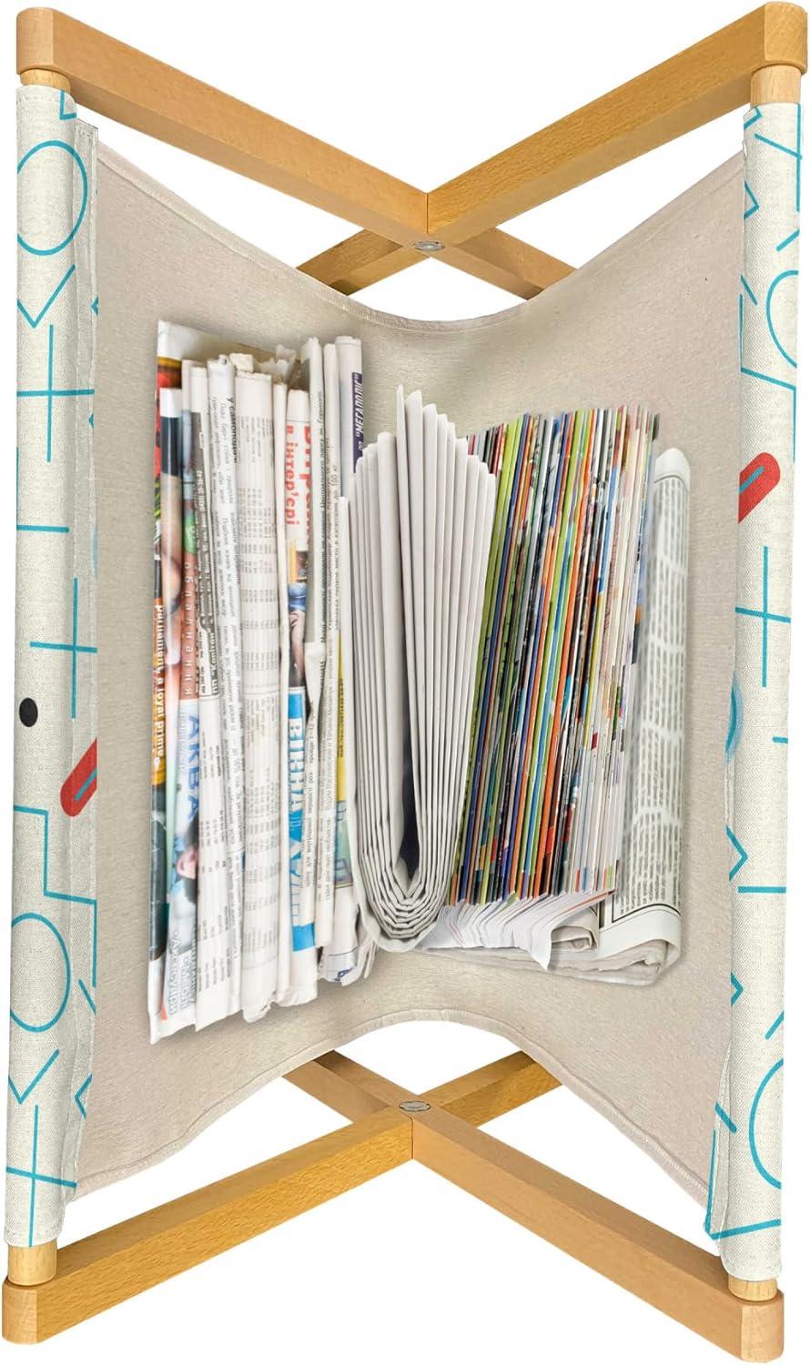 imageAmbesonne Romantic Magazine and Book Holder Flowers Hearts Valentines Celebration Birthday Lovers Twiggy Branches Floor Rack Decor for Interior of Home amp Office 22 x 19 Coral Pale Peach PinkPale Blue Cream Red