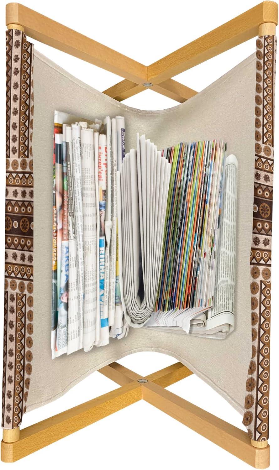 imageAmbesonne Romantic Magazine and Book Holder Flowers Hearts Valentines Celebration Birthday Lovers Twiggy Branches Floor Rack Decor for Interior of Home amp Office 22 x 19 Coral Pale Peach PinkBrown Caramel