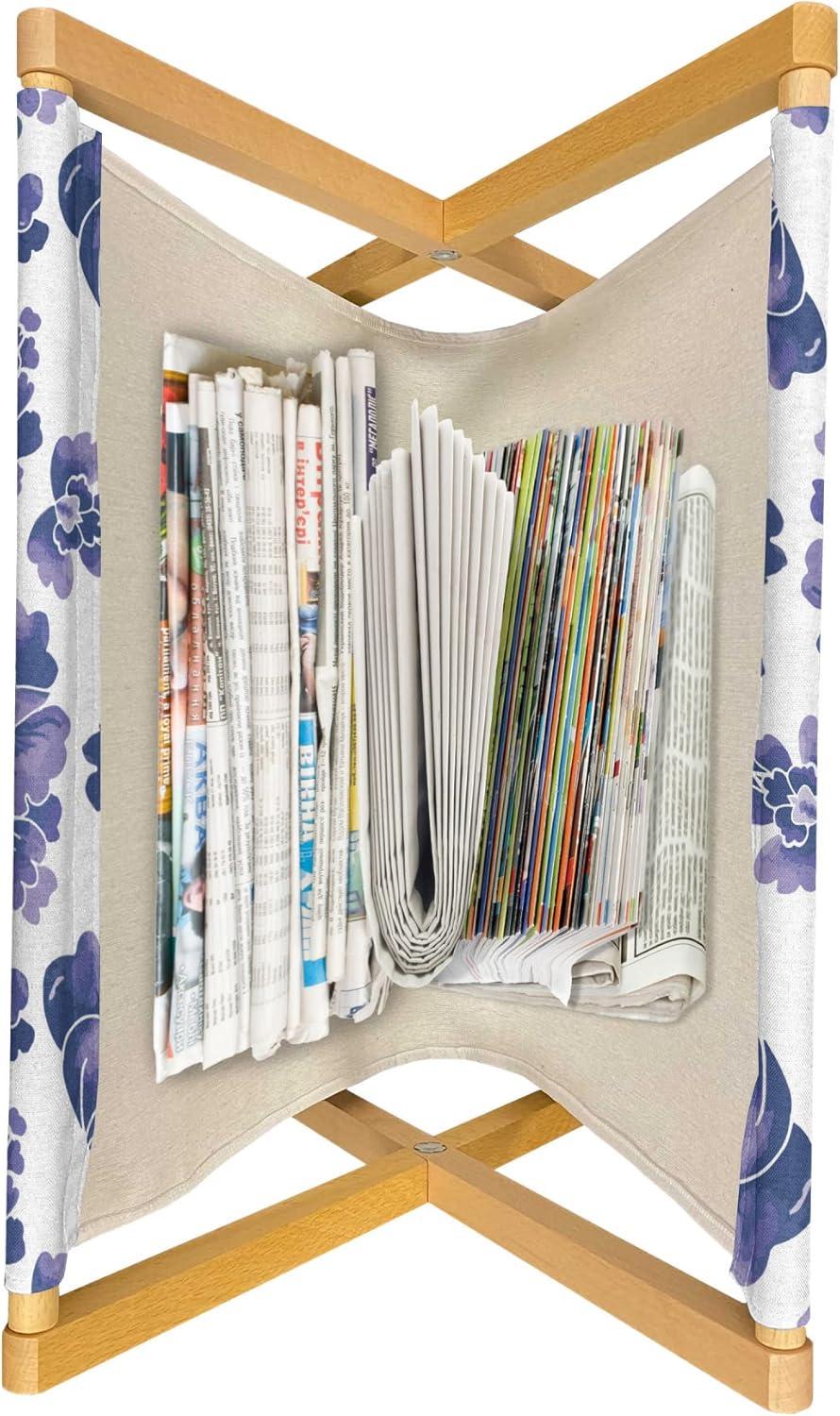 imageAmbesonne Romantic Magazine and Book Holder Flowers Hearts Valentines Celebration Birthday Lovers Twiggy Branches Floor Rack Decor for Interior of Home amp Office 22 x 19 Coral Pale Peach PinkLilac Purple White