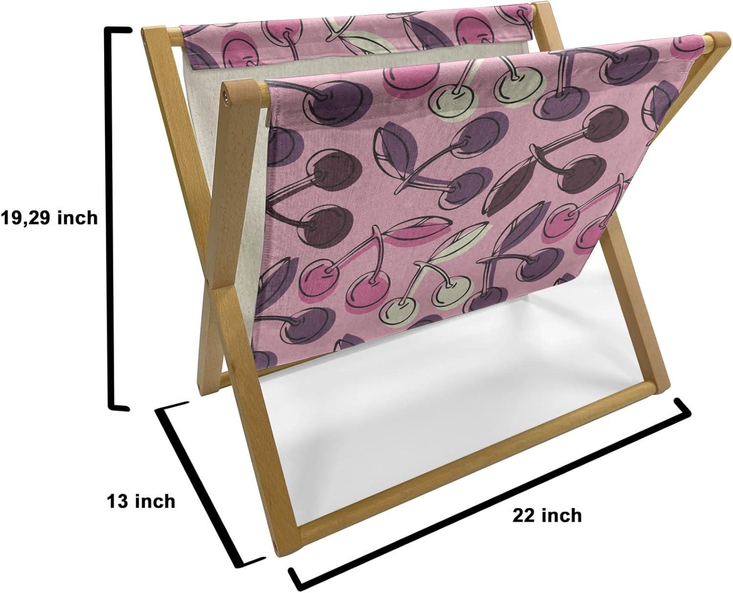 imageAmbesonne Valentines Day Magazine and Book Holder Celebration Theme Hand Drawn Heart Birthday Romantic Graffiti Style Floor Rack Decor for Interior of Home amp Office 22 x 19 Pale Coffee WhitePale Pink Multicolor