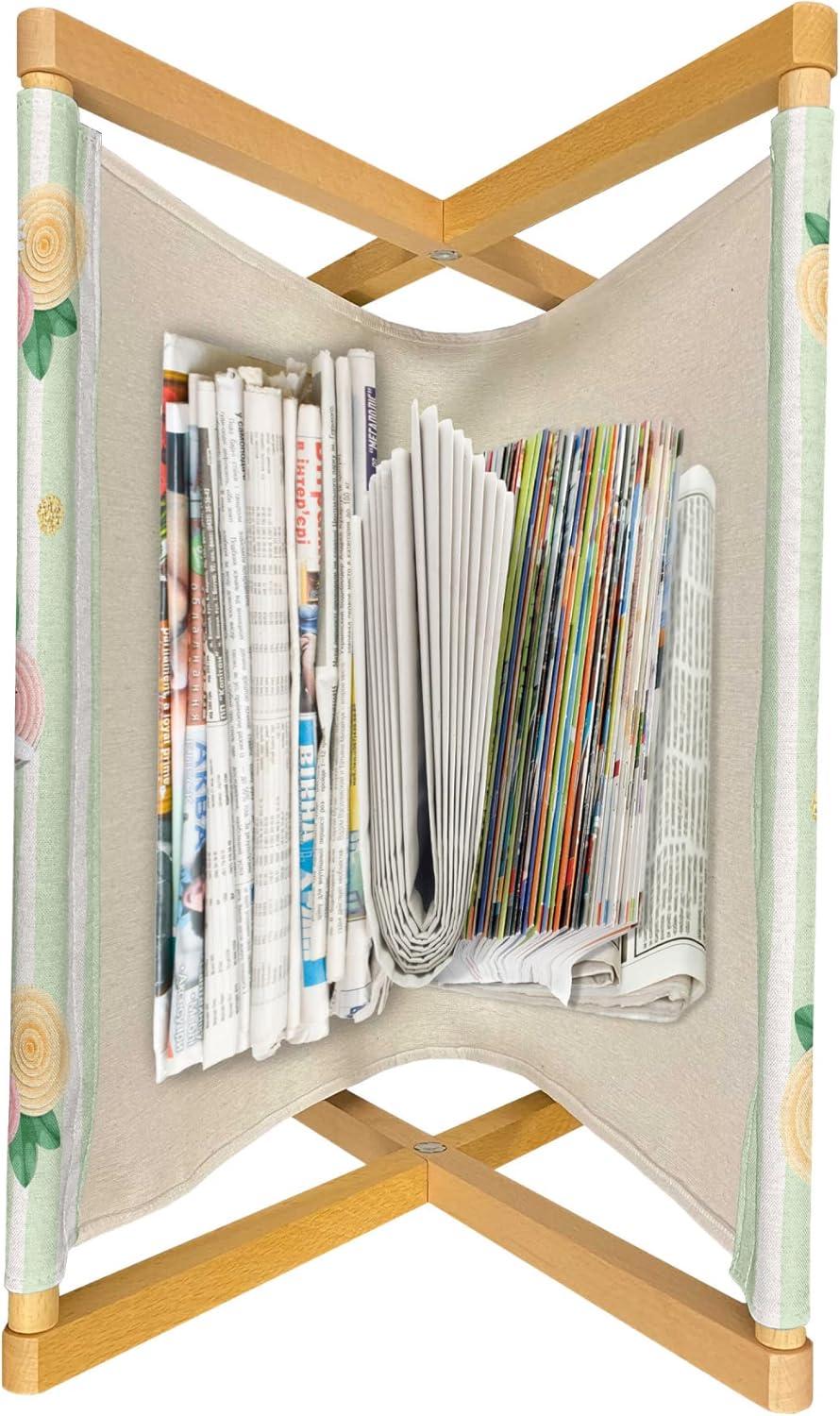 imageAmbesonne Valentines Day Magazine and Book Holder Celebration Theme Hand Drawn Heart Birthday Romantic Graffiti Style Floor Rack Decor for Interior of Home amp Office 22 x 19 Pale Coffee WhitePastel Green Multicolor