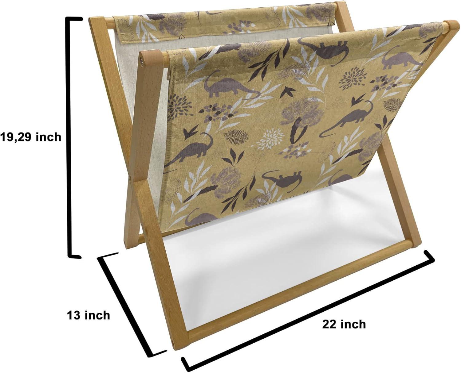imageAmbesonne Valentines Day Magazine and Book Holder Love Birds and Hearts Kissing Romantic Animals Motif Repetition Floor Rack Decor for Interior of Home amp Office 22 x 19 Apricot Red and GreyMauve Camel White