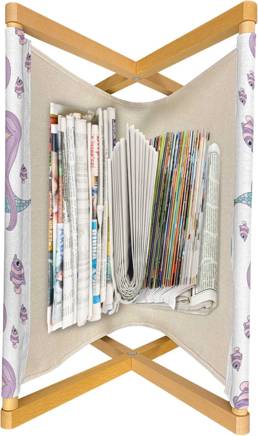 imageAmbesonne Valentines Day Magazine and Book Holder Love Birds and Hearts Kissing Romantic Animals Motif Repetition Floor Rack Decor for Interior of Home amp Office 22 x 19 Apricot Red and GreyLilac Pale Blue and White