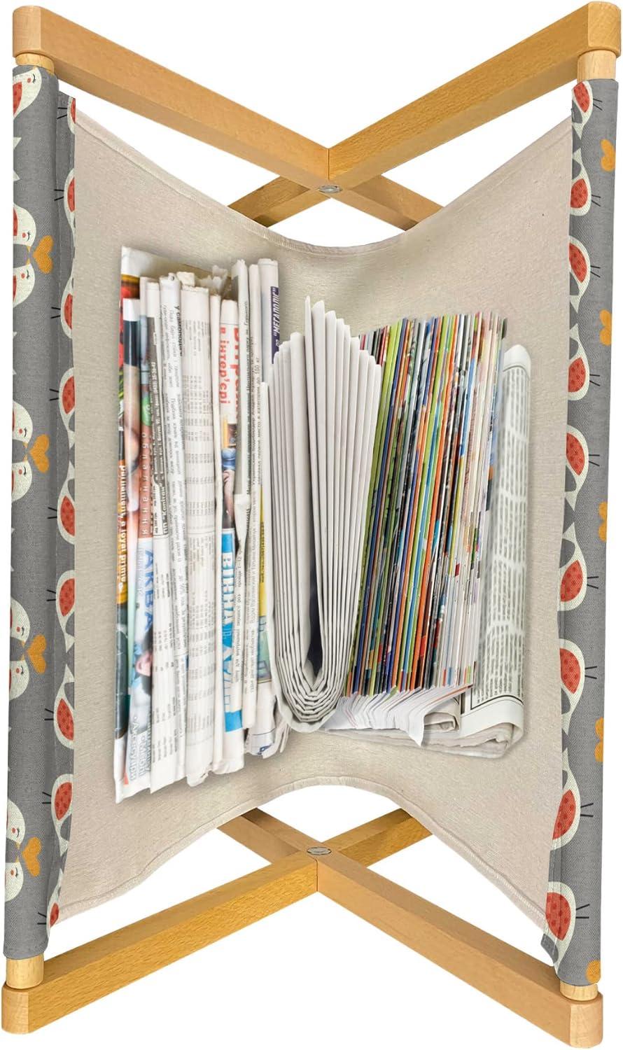 imageAmbesonne Valentines Day Magazine and Book Holder Love Birds and Hearts Kissing Romantic Animals Motif Repetition Floor Rack Decor for Interior of Home amp Office 22 x 19 Apricot Red and GreyApricot Red and Grey
