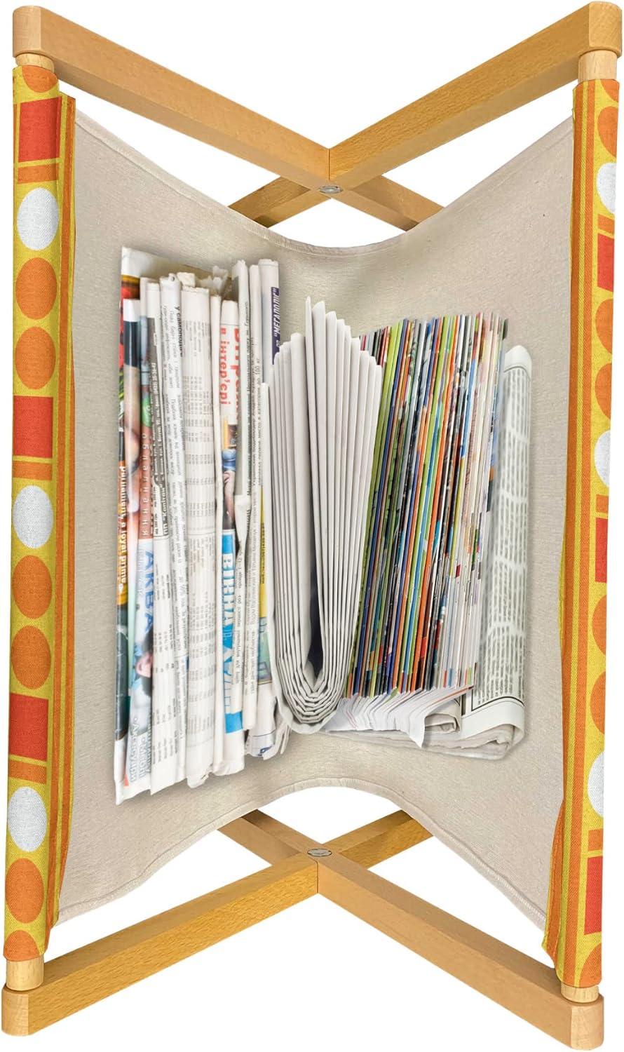 imageAmbesonne Valentines Day Magazine and Book Holder Love Theme Pattern of Repetitive Hearts Shape in Horizontal Design Floor Rack Decor for Interior of Home amp Office 22 x 19 Rose Peach and WhiteWhite and Earth Yellow