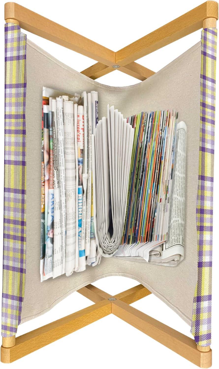 imageAmbesonne Valentines Day Magazine and Book Holder Love Theme Pattern of Repetitive Hearts Shape in Horizontal Design Floor Rack Decor for Interior of Home amp Office 22 x 19 Rose Peach and WhitePastel Yellow and Violet