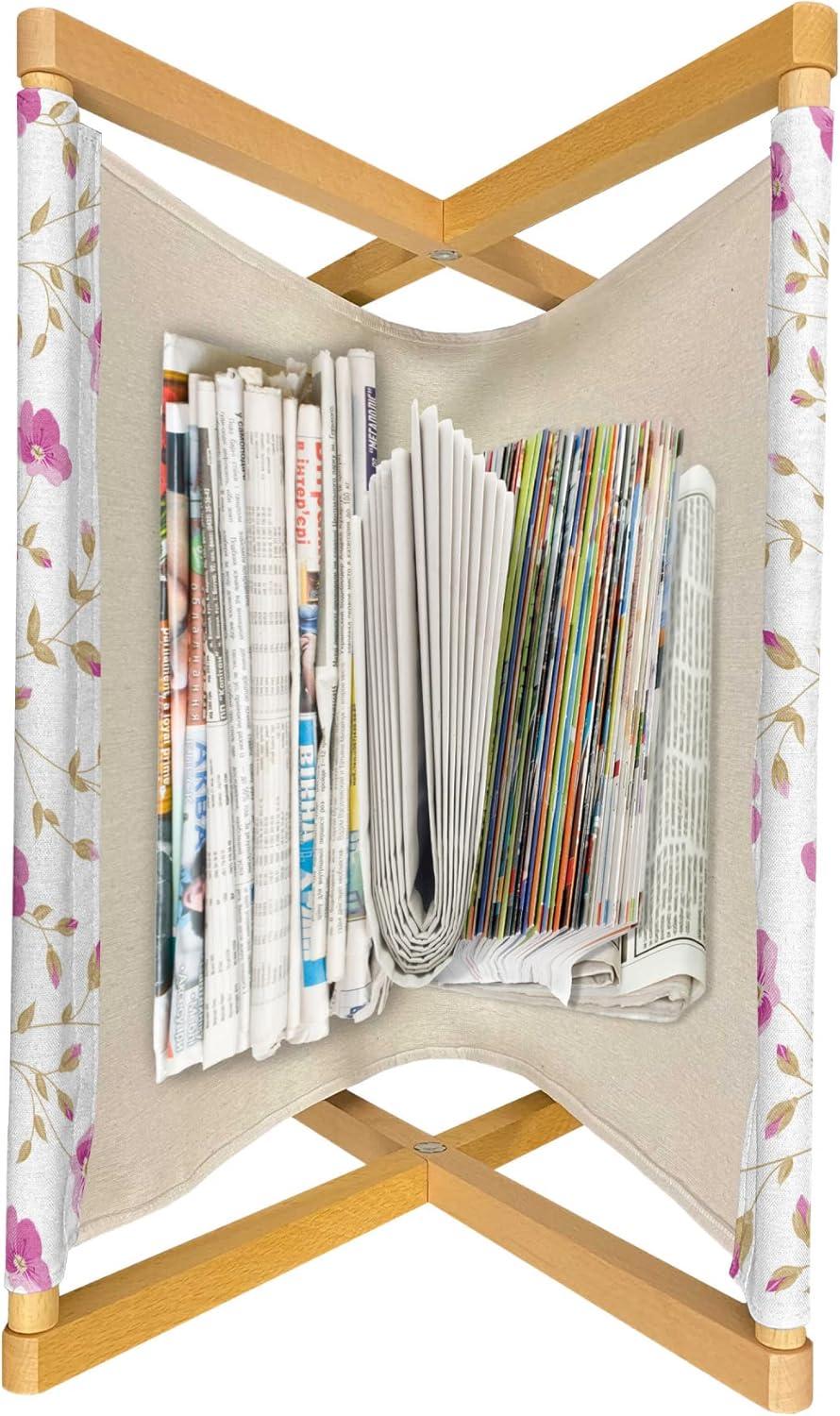 imageAmbesonne Valentines Day Magazine and Book Holder Streaks with Heart Motifs on The Edge Romantic Love Pattern Floor Rack Decor for Interior of Home amp Office 22 x 19 Dark Coral and Dark GreyPink Reseda Green